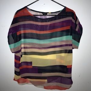 Striped colorful shirt